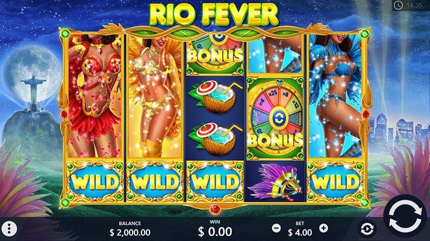 เกมส์สล็อต Rio Fever Sbobet Slot